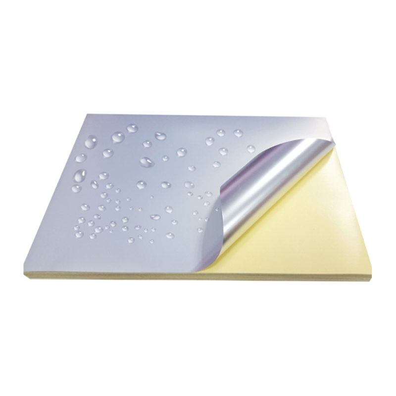 50um matzilveren huisdierfilm met gele siliconen voering