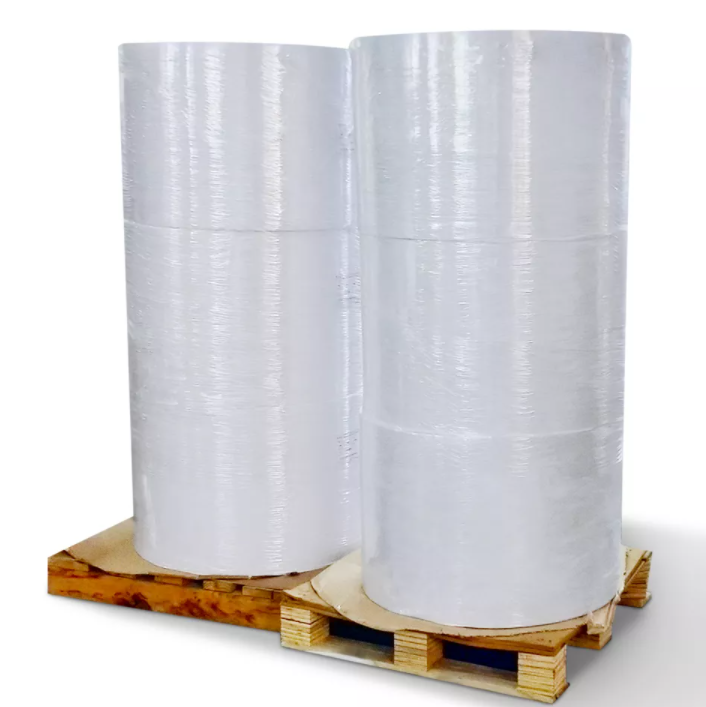 Halfglanzend papier Gecoat papier Verwijderbare lijm met 60 g pergamijnvoering