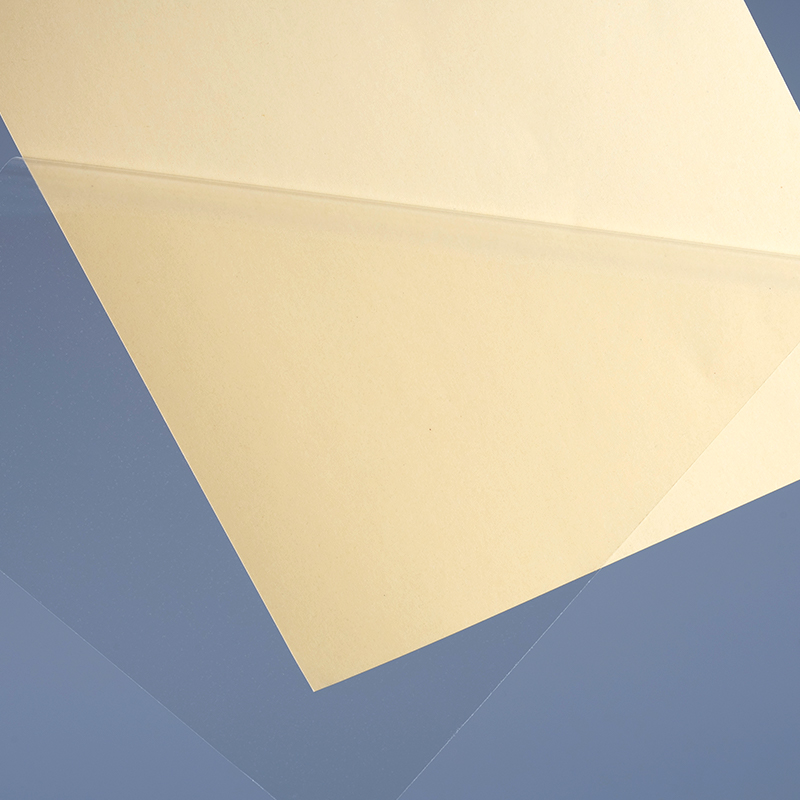 25mic transparante PET-folie met verwijderbare zelfklevende, doorzichtige polyester labels