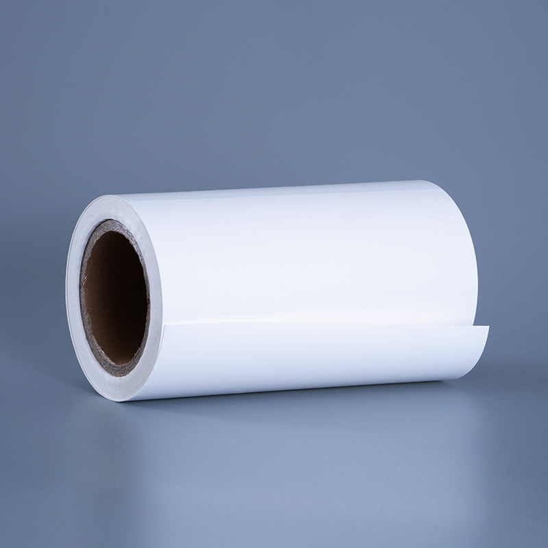 25mic glanzende PET-vinylfilmlabelmaterialen met acrylkleefstof Jumborol voor inkjetprinten