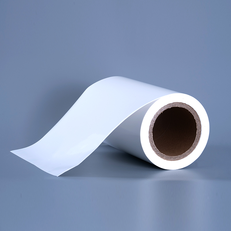 25mic glanzende PET-vinylfilmlabelmaterialen met acrylkleefstof Jumborol voor inkjetprinten