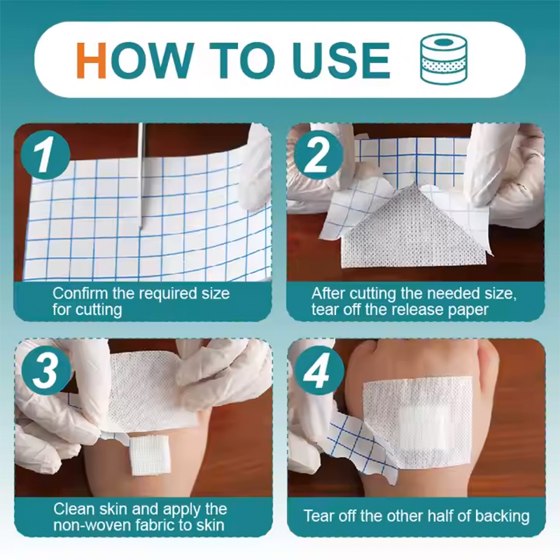 Niet-geweven verbandrol