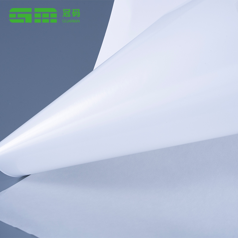 75mic Frozen PP-labelrol van synthetisch papier met bevroren lijm