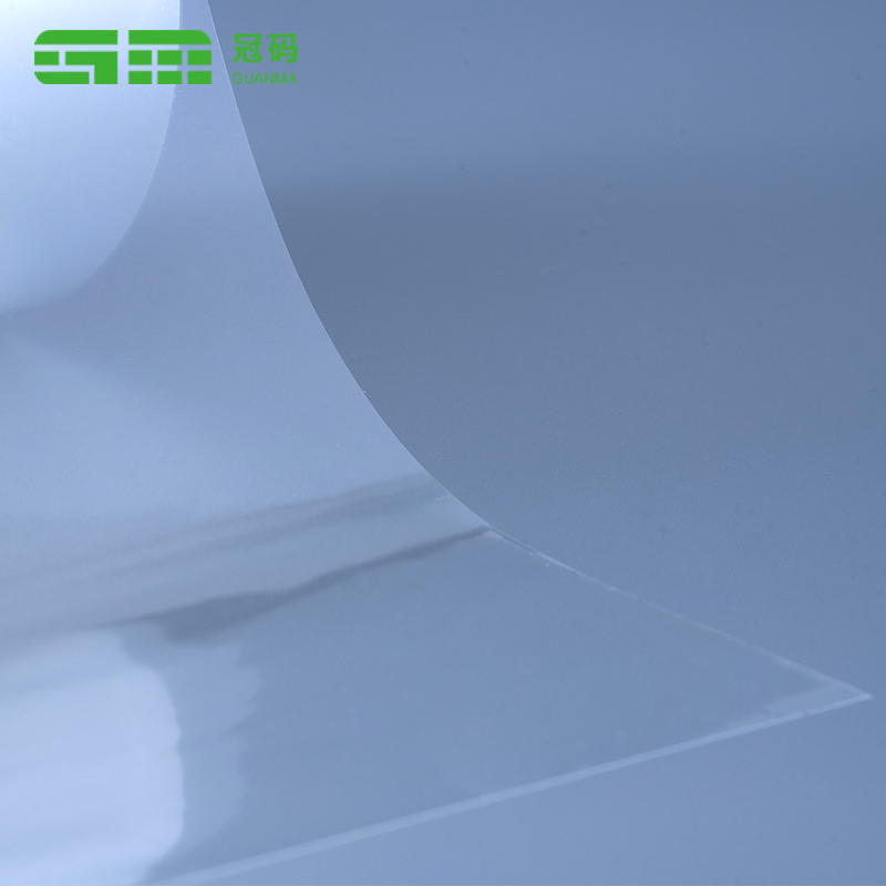 50mic transparante, zelfklevende PP-jumborol met permanente lijm