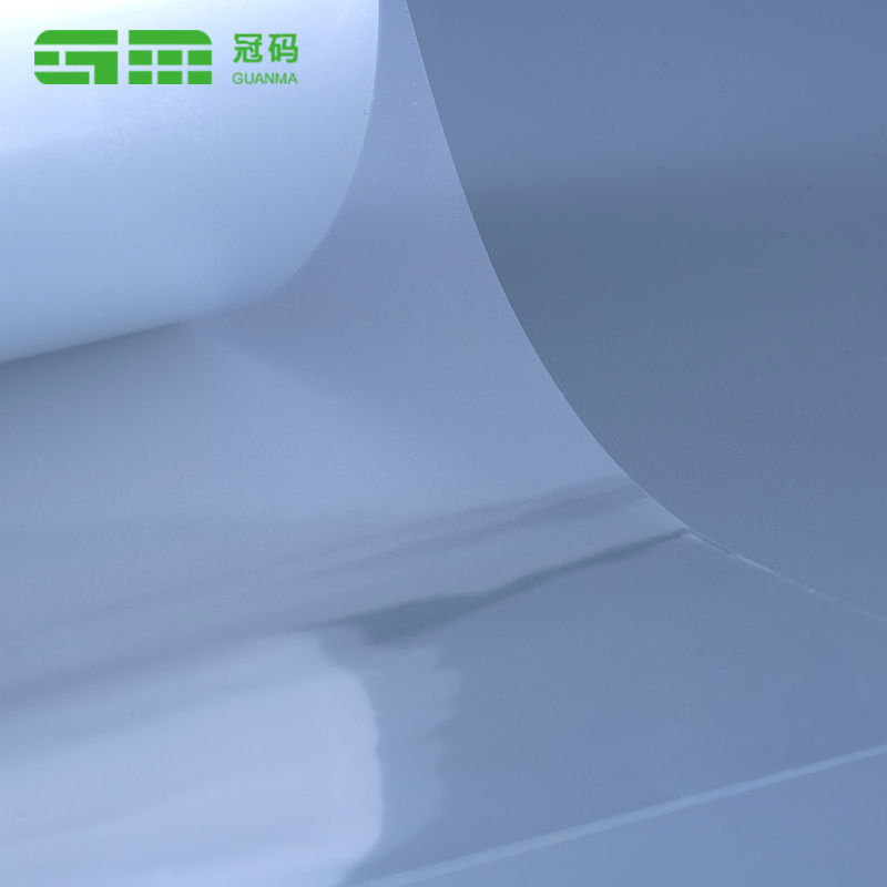 50mic doorzichtige, zelfklevende PP-jumborol met transparante huisdiervoering