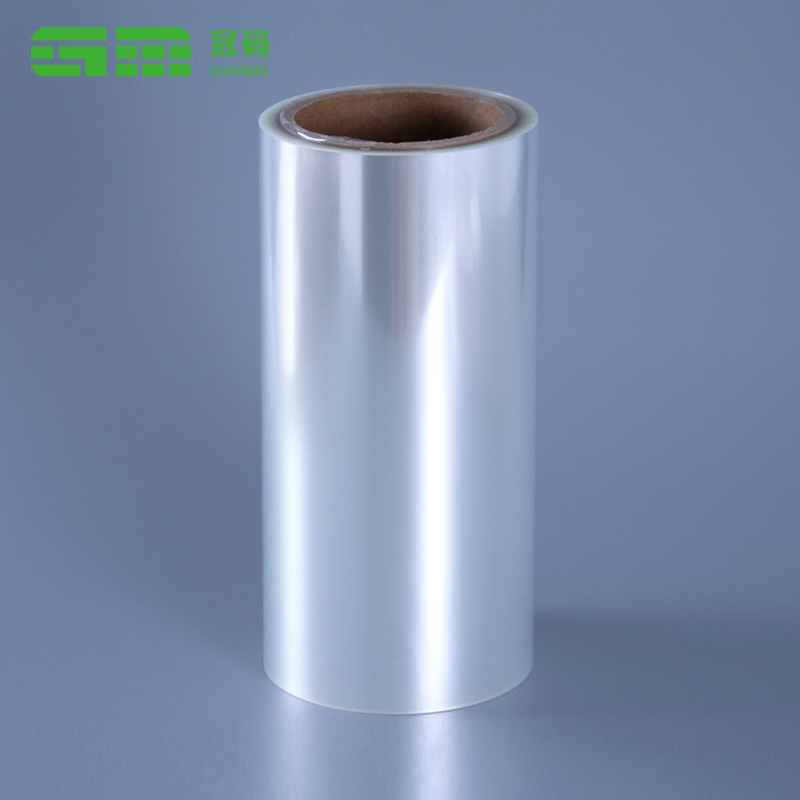 50mic doorzichtige, zelfklevende PP-jumborol met transparante huisdiervoering