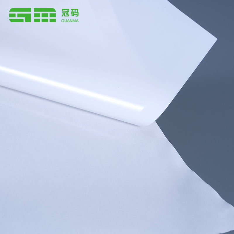 80mic matwitte PP zelfklevende etiketten Verwijderbaar etiketmateriaal voor doekjes